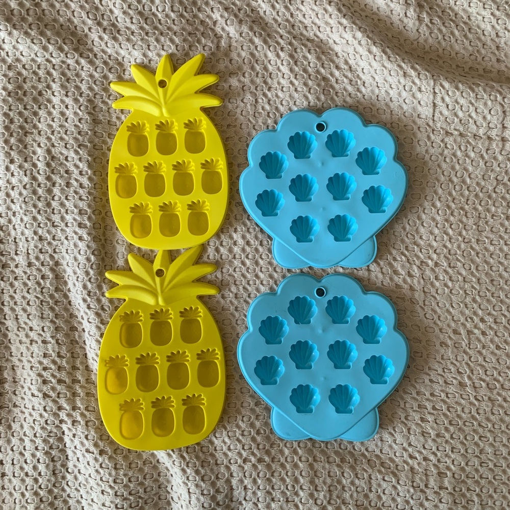Summer Pineapple and Shell Molds